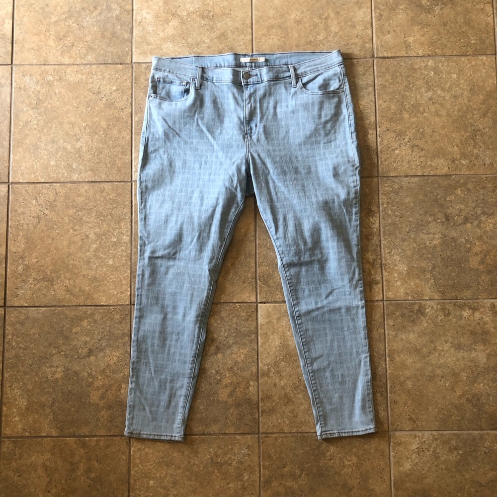Levi's Women’s Light Blue High Rise Skinny Jeans